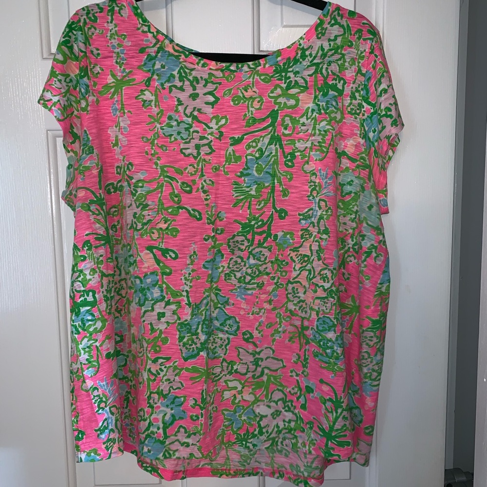 Lilly Pulitzer Southern Charm Betsey top XL